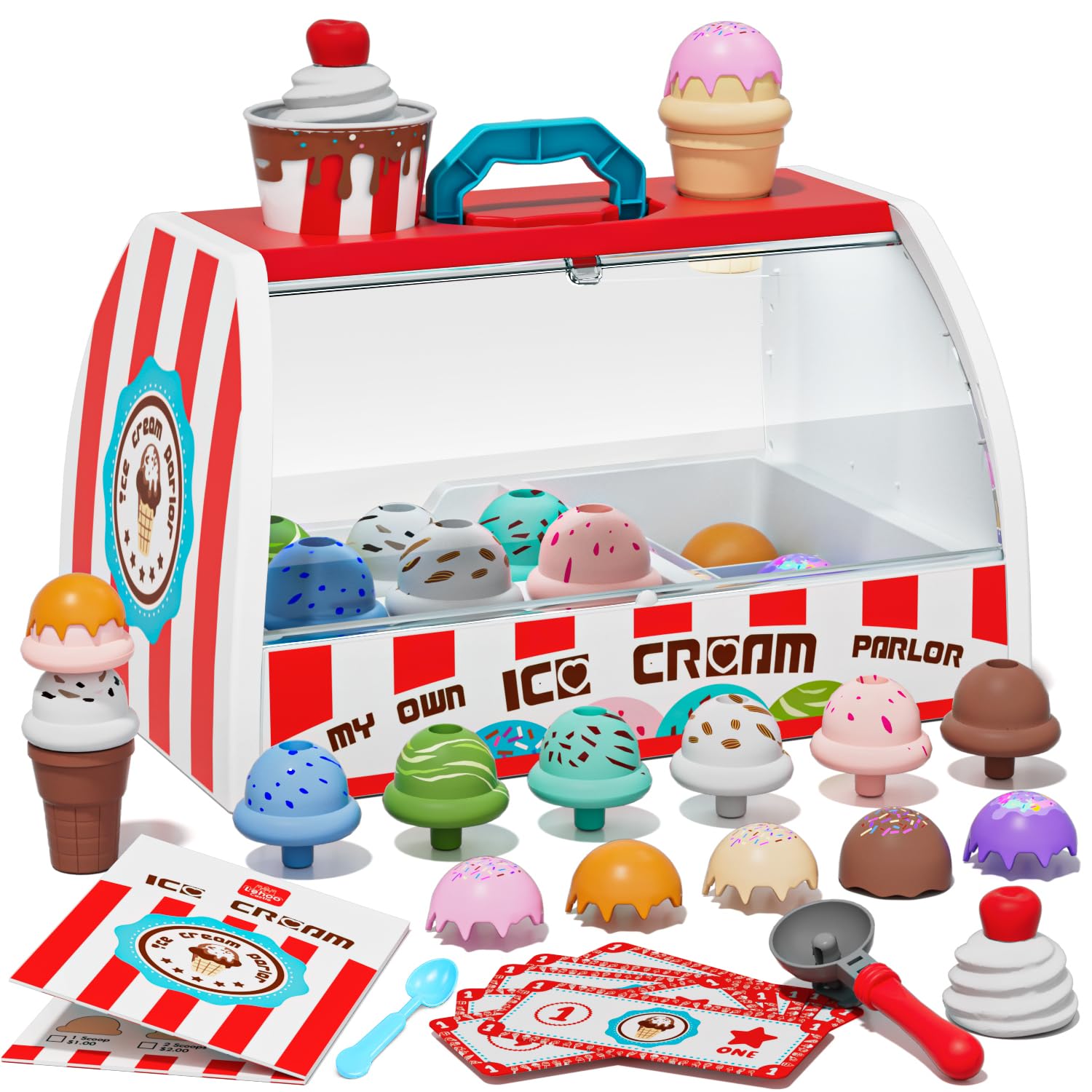 Lehoo Castle Ice Cream Toys for Kids, Toys for 3 4+ Year Old Girls